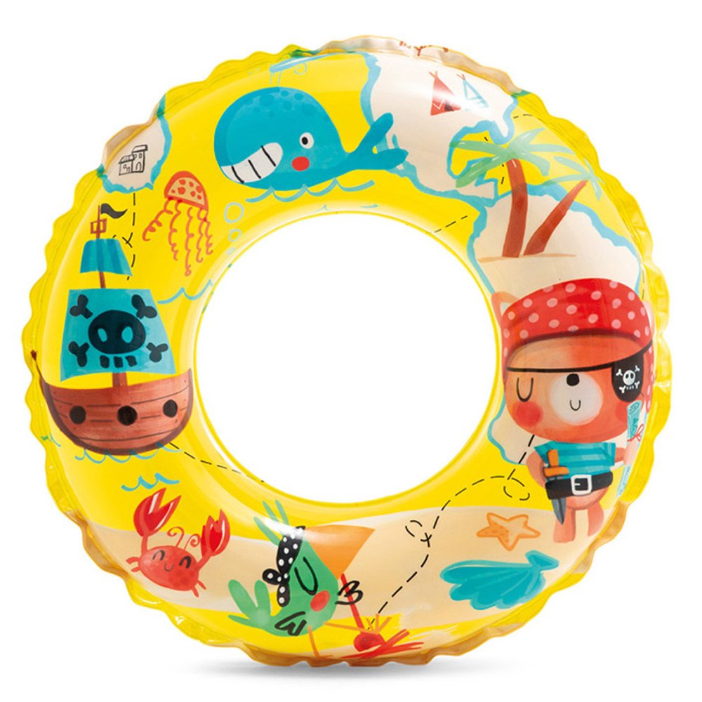 INTEX Lively Print Swim Rings For Ages 6-10