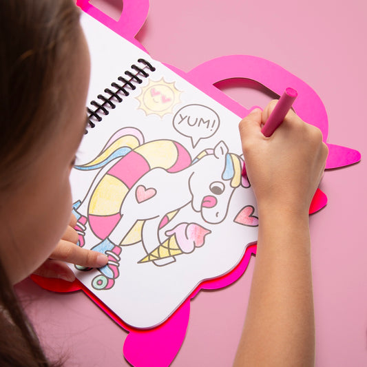 OMY Super Colouring & Stickers Book - Lily