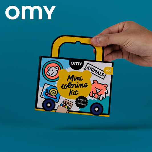 OMY Mini Pocket Colouring Kit - Animals