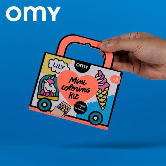 OMY Mini Pocket Colouring Kit - Lily
