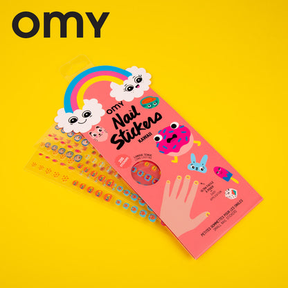 OMY Nail Stickers - Kawaii