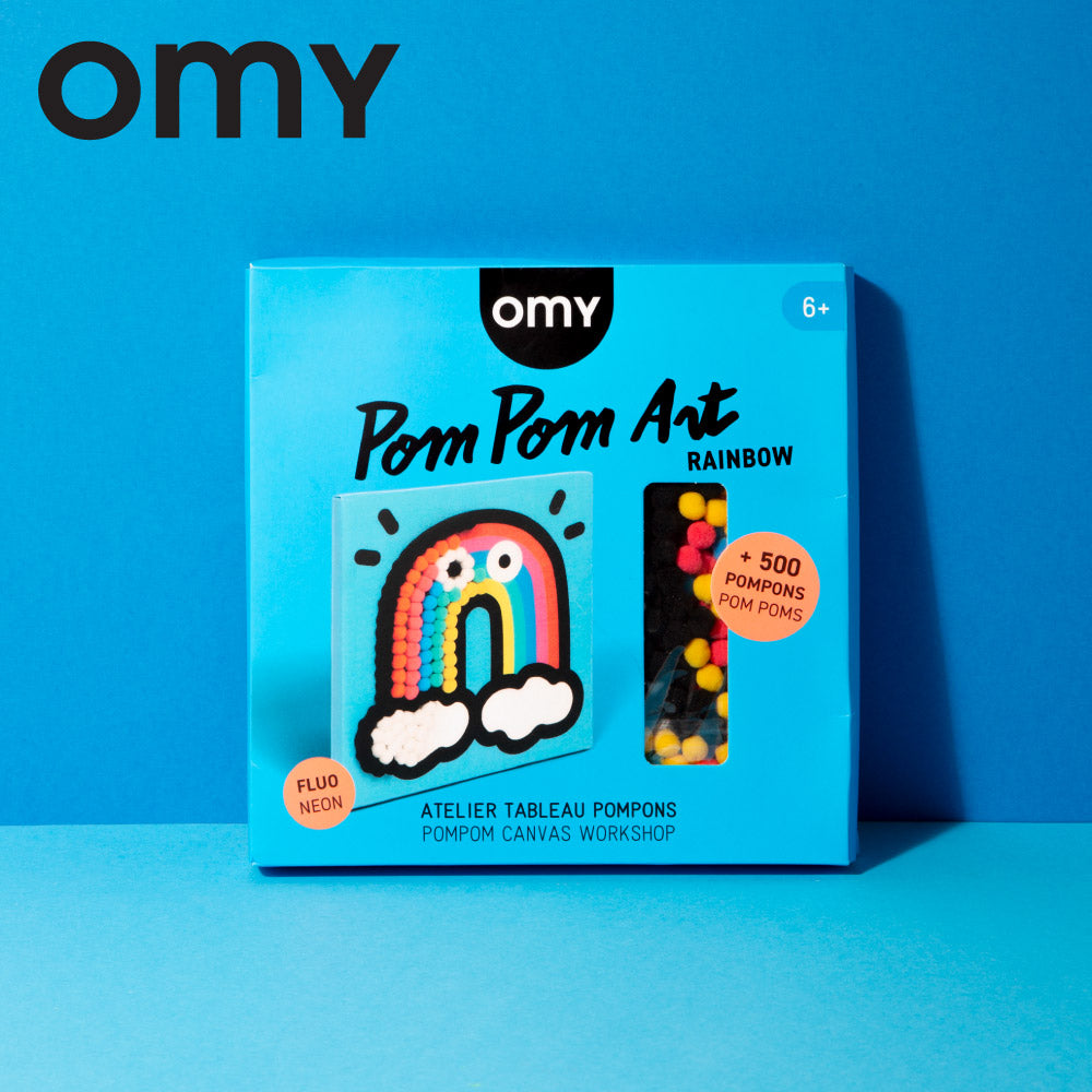 OMY Pom Pom Art - Rainbow