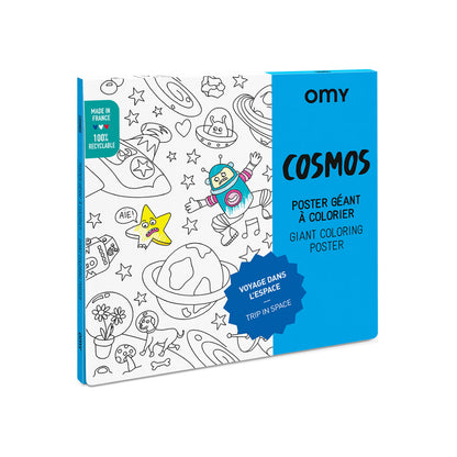 OMY Giant Coloring Poster - Cosmos (100 x 70cm)