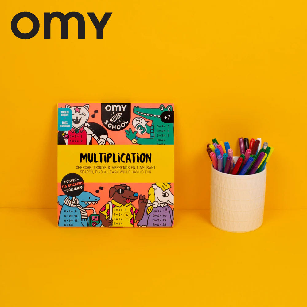 OMY School Poster - Multiplication