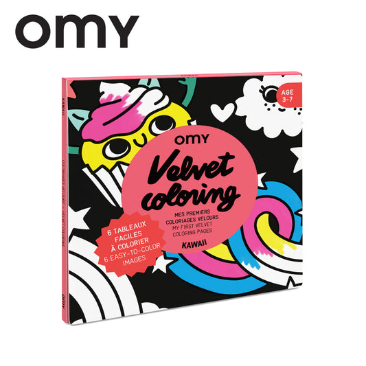 OMY Velvet Colouring - Kawaii