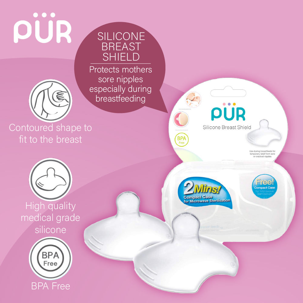 PUR Silicone Breast Shields