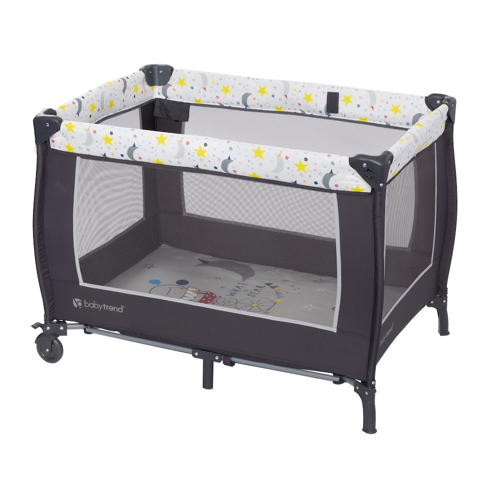 Baby Trend Lil'Snooze Deluxe II Nursery Center Playard - Twinkle Twinkle Little Moon