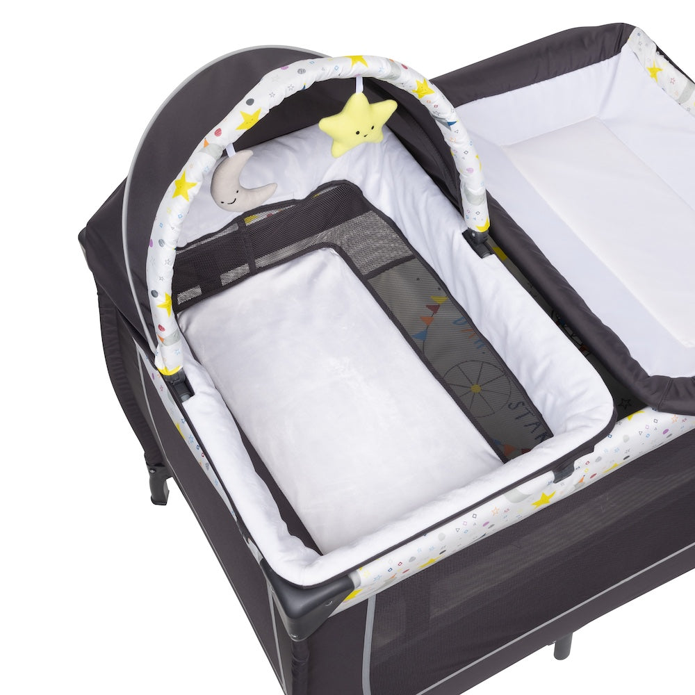 Baby Trend Lil'Snooze Deluxe II Nursery Center Playard - Twinkle Twinkle Little Moon