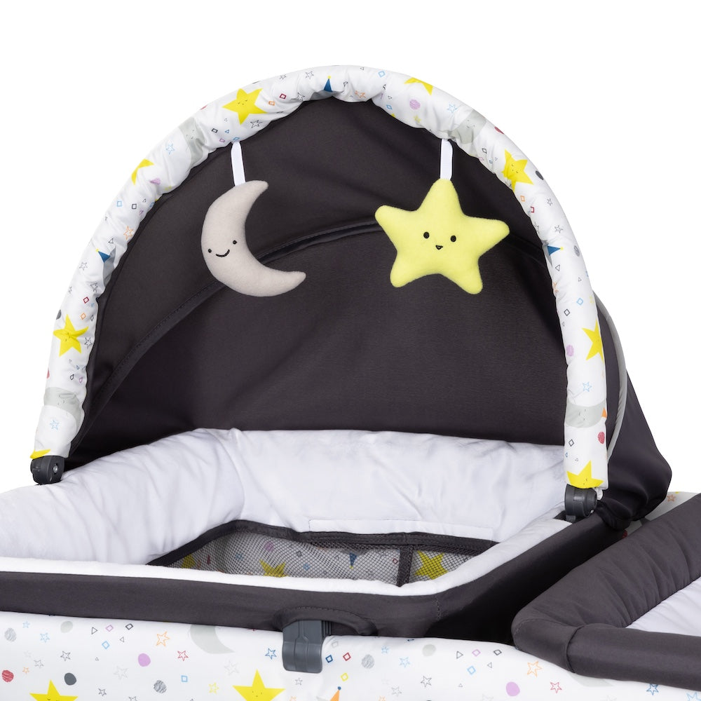 Baby Trend Lil'Snooze Deluxe II Nursery Center Playard - Twinkle Twinkle Little Moon