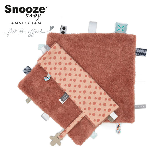 Snoozebaby Cuddle Cloth - Sweet Dreaming Dusty Rose