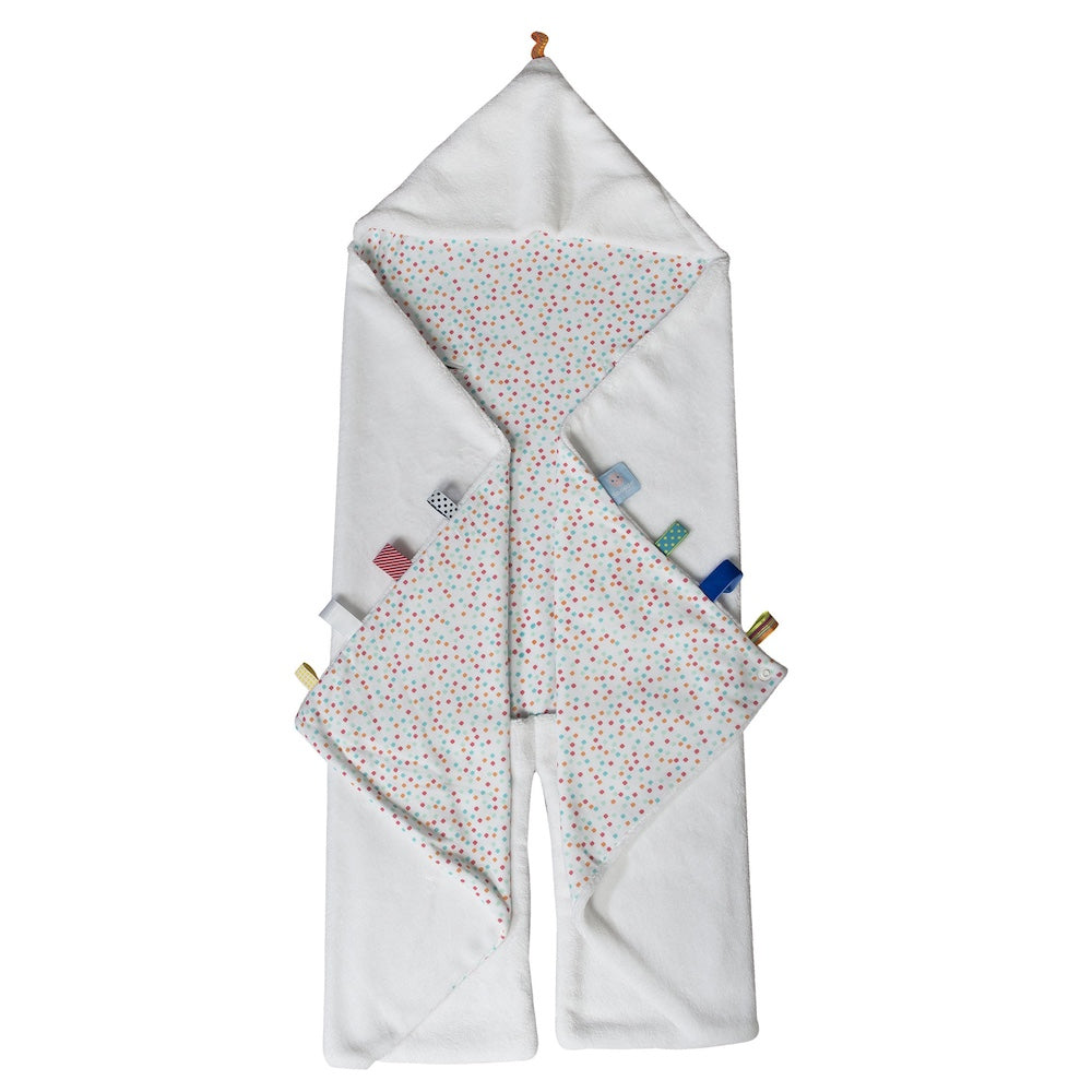 Snoozebaby Wrap Blanket - Trendy Wrapping Confetti White