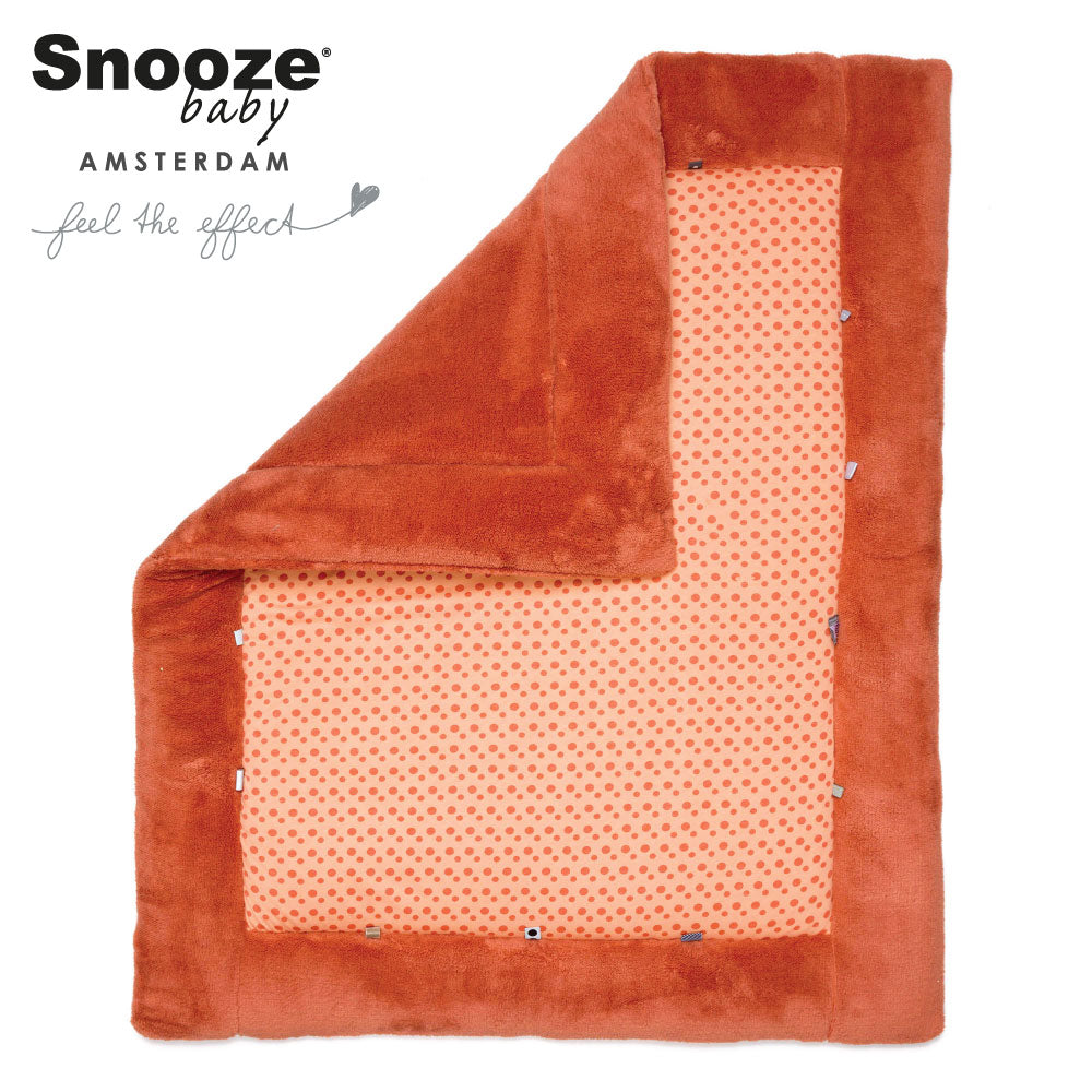 Snoozebaby Playmat - Cheerful Playing Sunset Coral