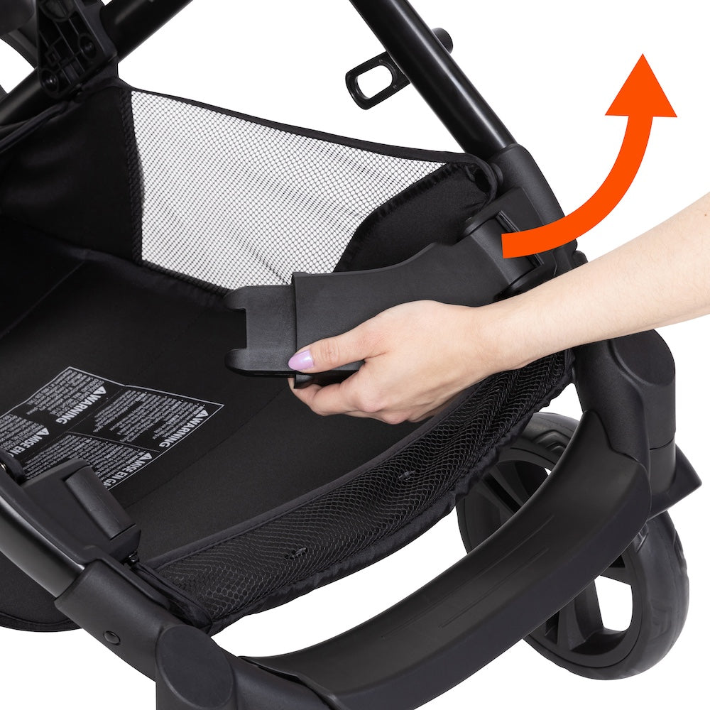 Baby Trend Morph Single to Double Modular Stroller Travel System w EZ-Lift+ Infant Car Seat