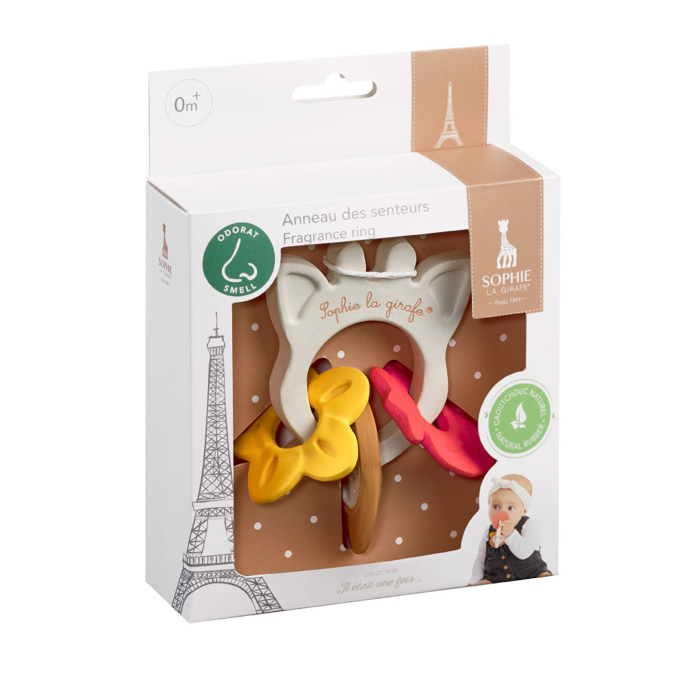 Sophie la girafe Natural Rubber Ring of Senses