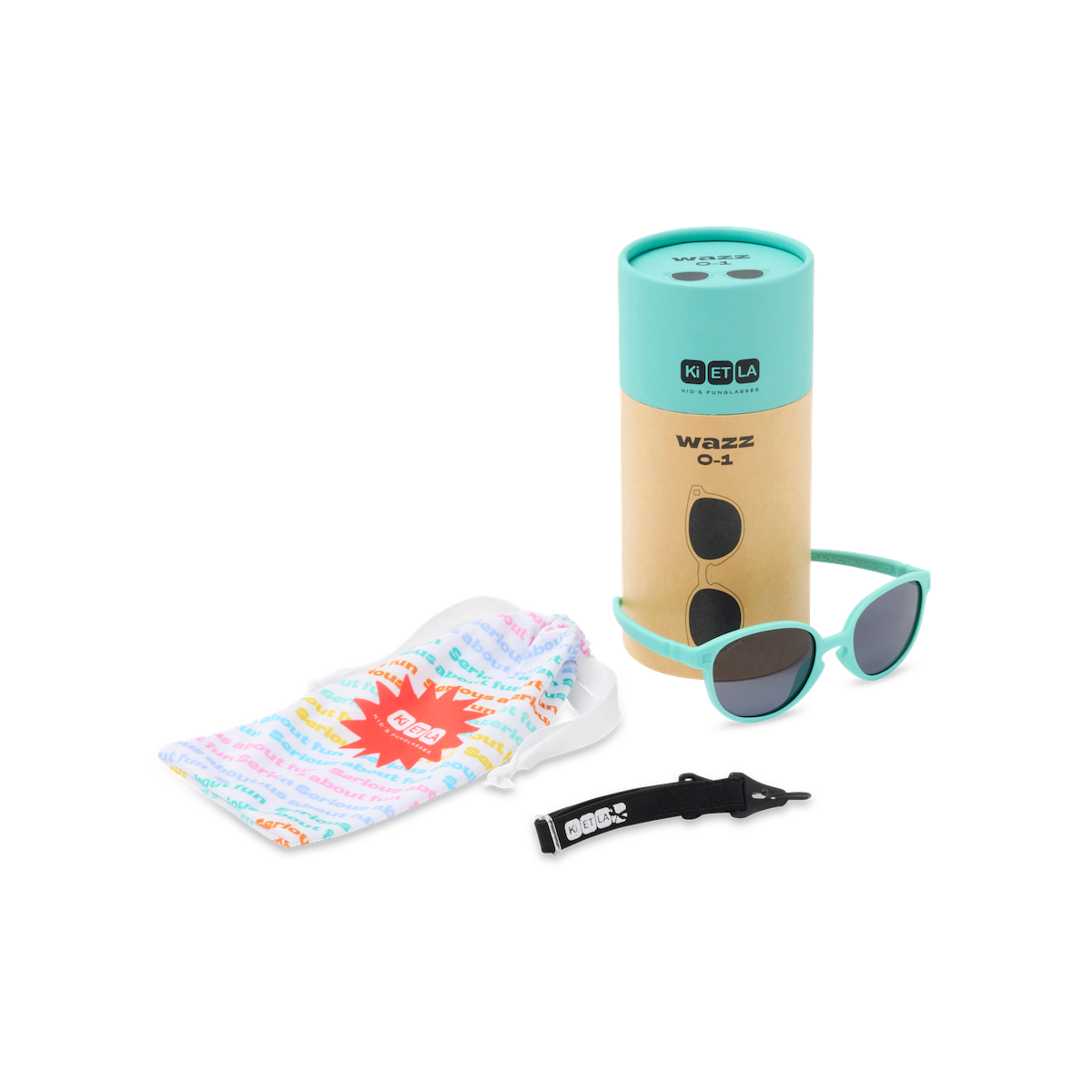 Ki ET LA Sunglasses WAZZ 0-1 Yrs Lagoon