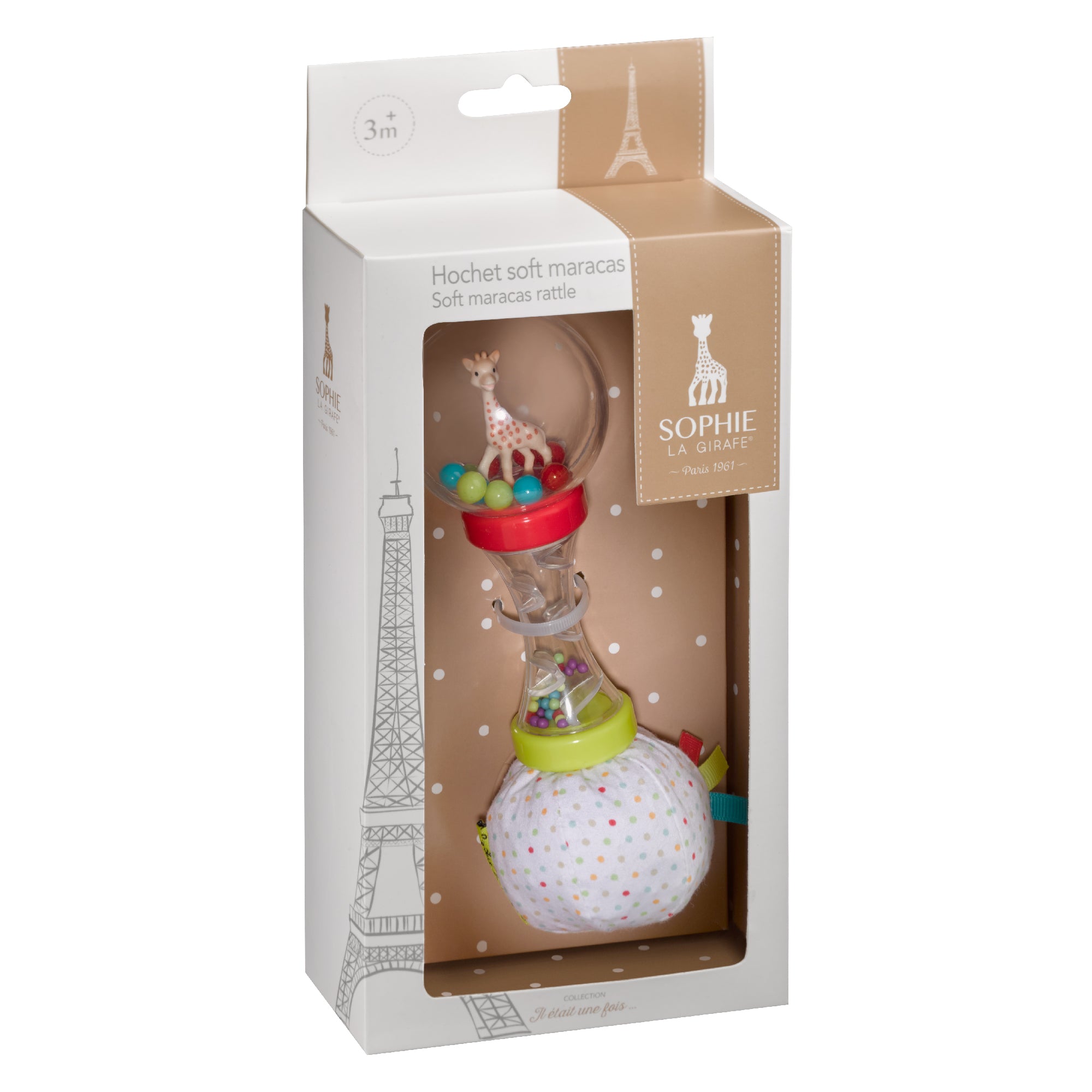 Sophie la girafe soft maracas rattle 2025