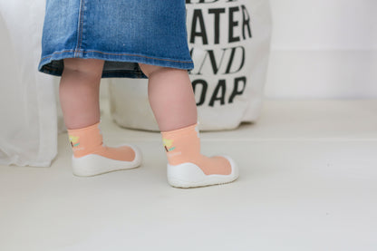 attipas Toddler Shoes - Flower Series (Peach)