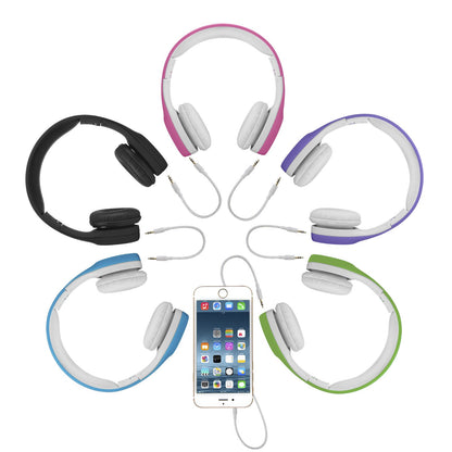 LilGadgets Connect+ Children Wired Headphones - Purple