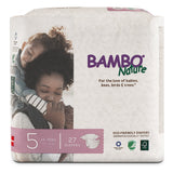 Bambo Nature Baby Diaper [Size 5 / 11-25kg] 27/pack, 6-packs