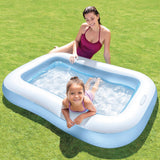 INTEX Inflatable Rectangular Pool (1.66m x 1m)
