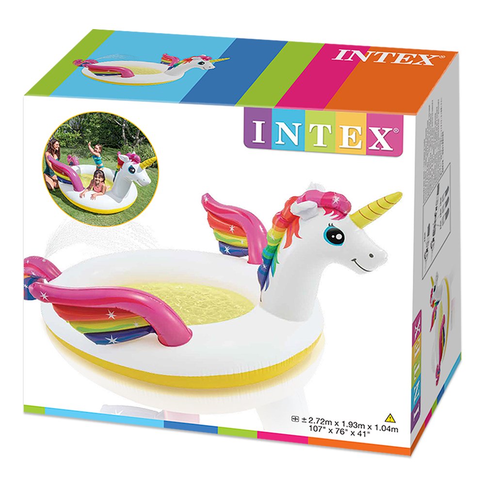 INTEX Unicorn Mystic Spray Pool