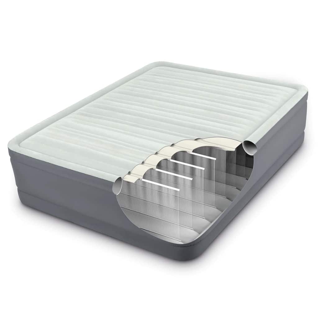 INTEX PremAire I Airbed with Integrated Pump - Queen Size