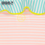 Ki ET LA Anti-UV Annette Culottes Pink-Stripe