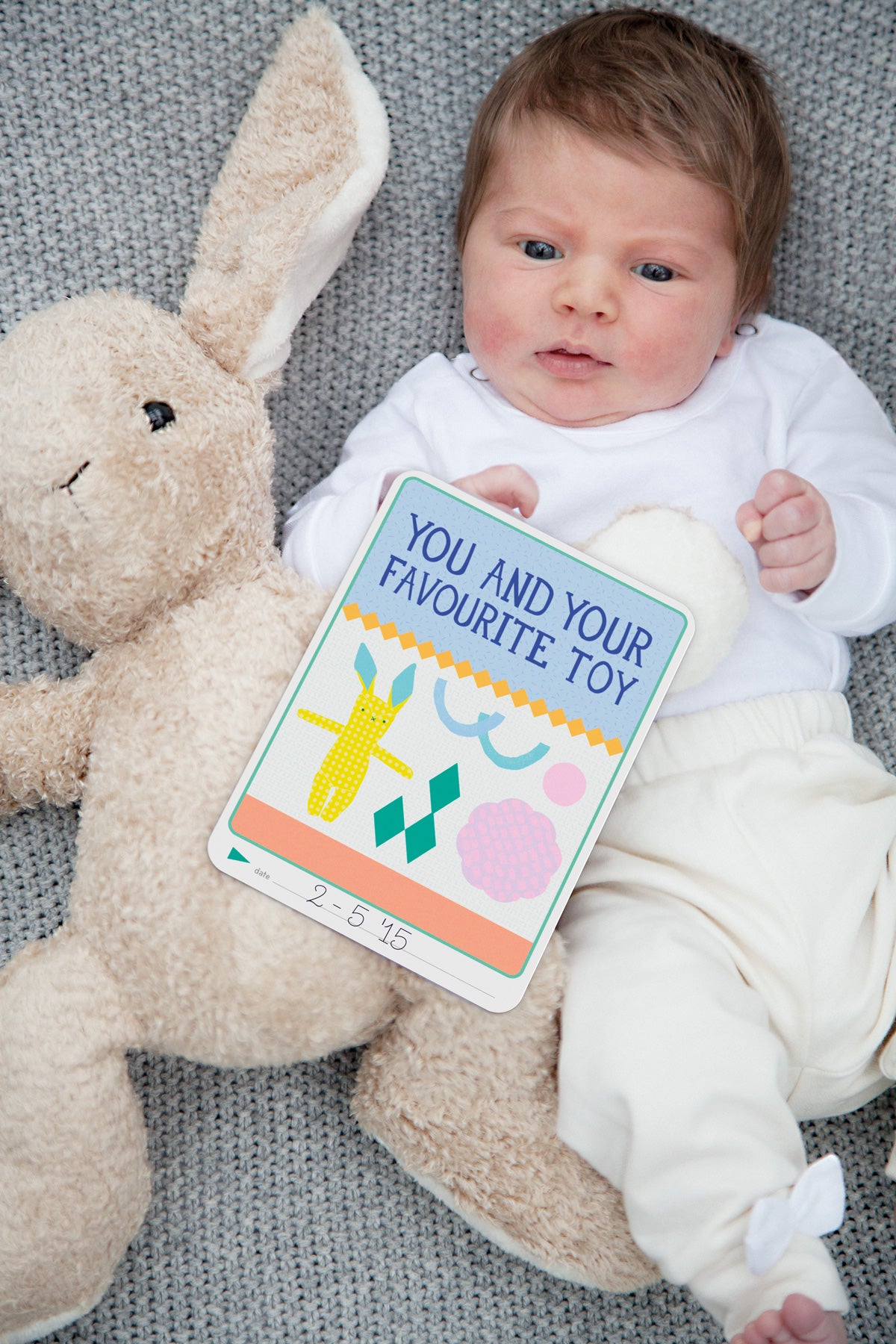 Milestone Pregnancy & Newborn Photo Cards
