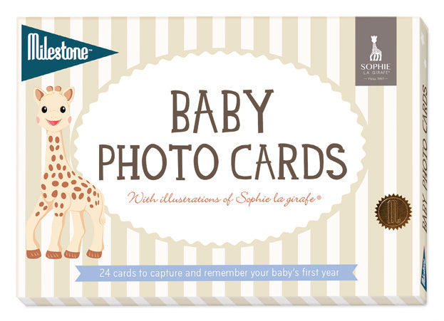 Milestone Baby Photo Cards - Sophie la girafe