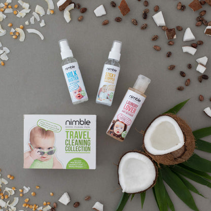 Nimble Babies Travel Cleaning collection