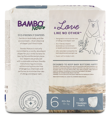 Bambo Nature Training Pants XXL (18+kg) [5 packs,  90pcs/5 packs]