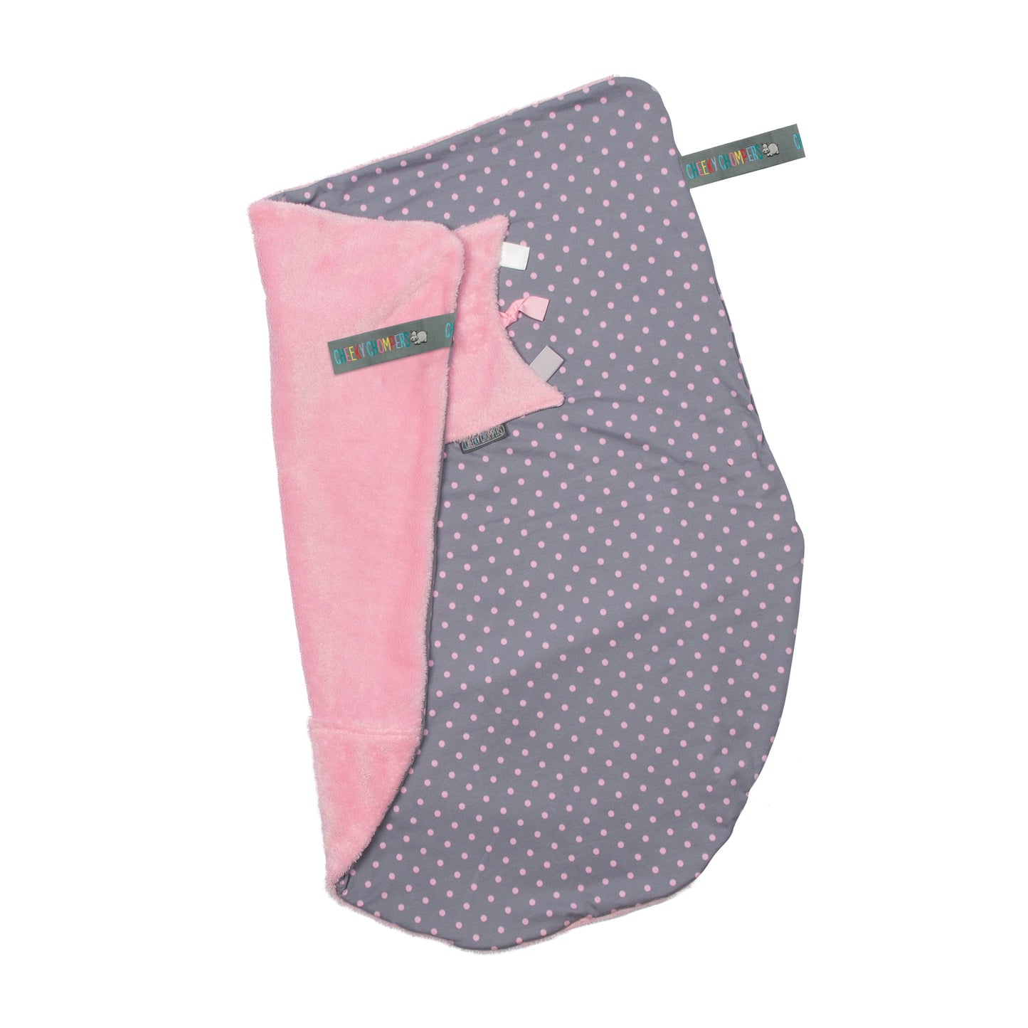 Cheeky Blanket - Polka Dot Pink