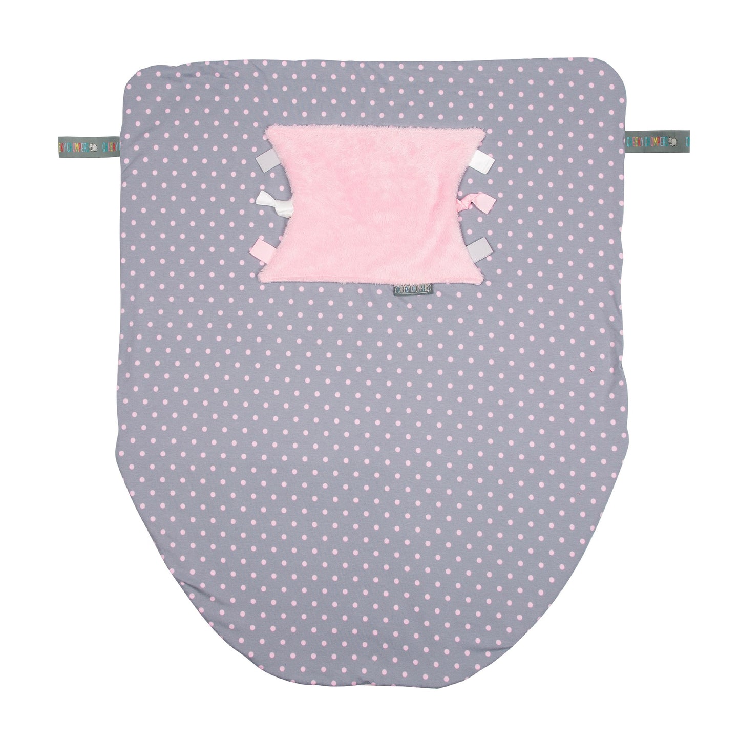 Cheeky Blanket - Polka Dot Pink