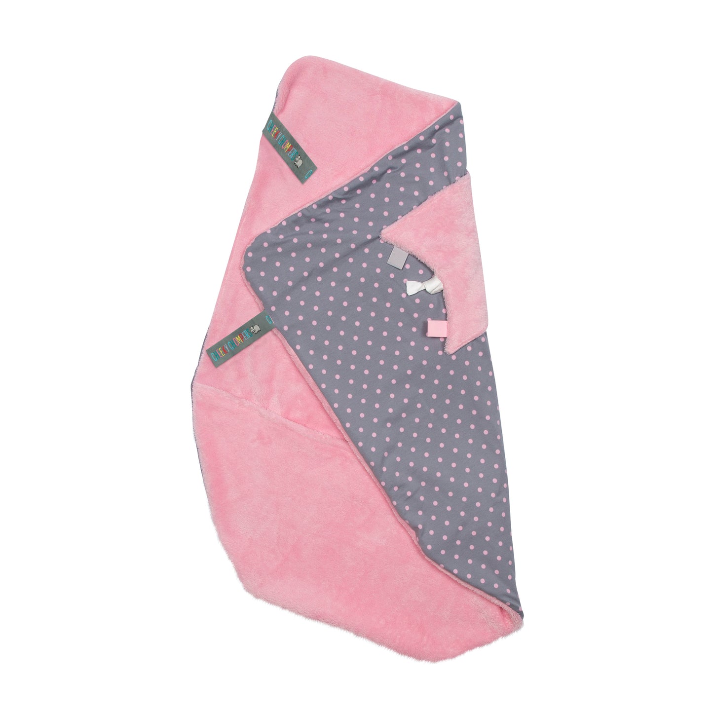 Cheeky Blanket - Polka Dot Pink
