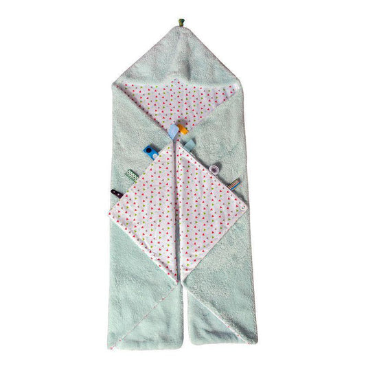 Snoozebaby - Trendy Wrapping Wrap Blanket - Fresh Mint