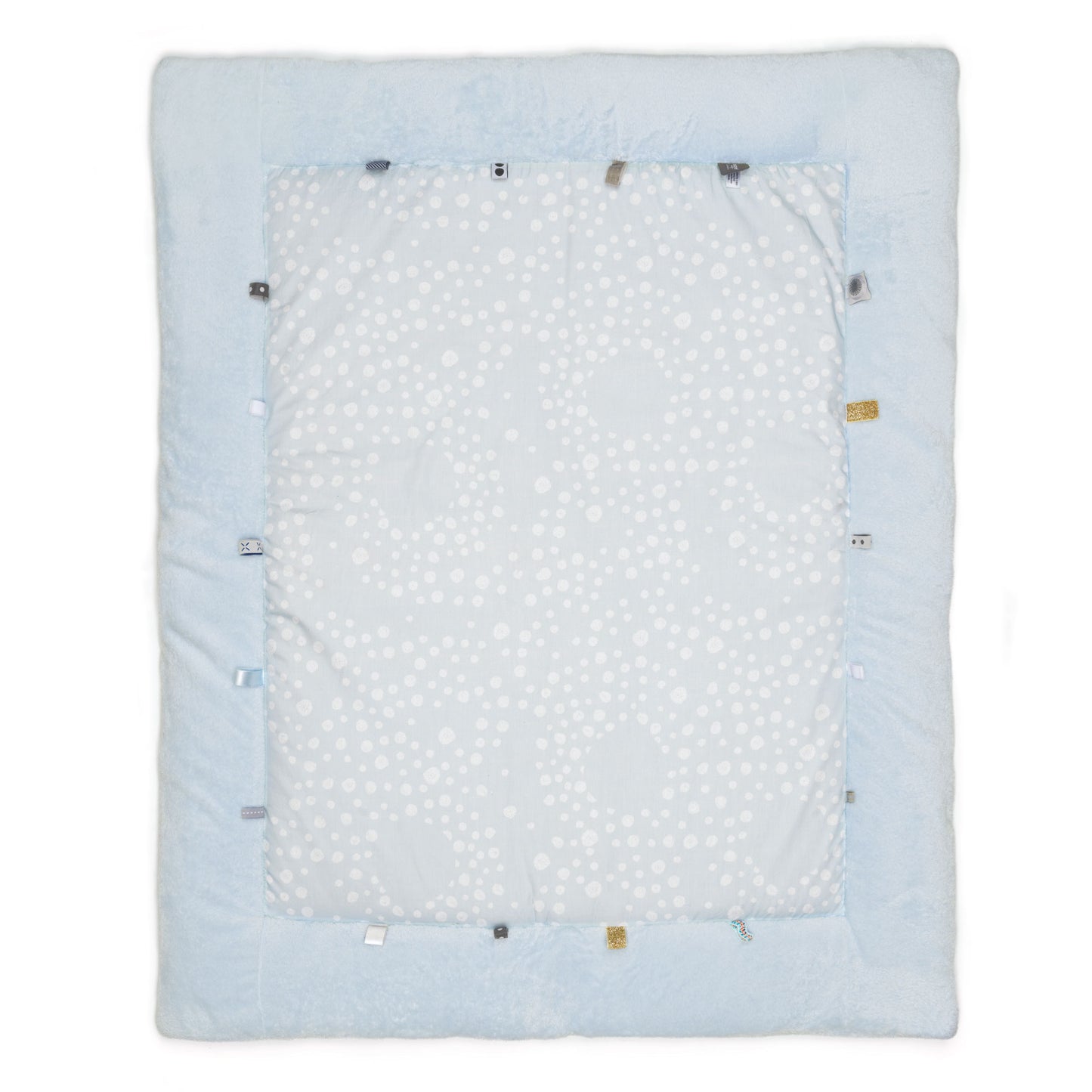 Snoozebaby - Cheerful Playing Playmat - Cloudy Blue
