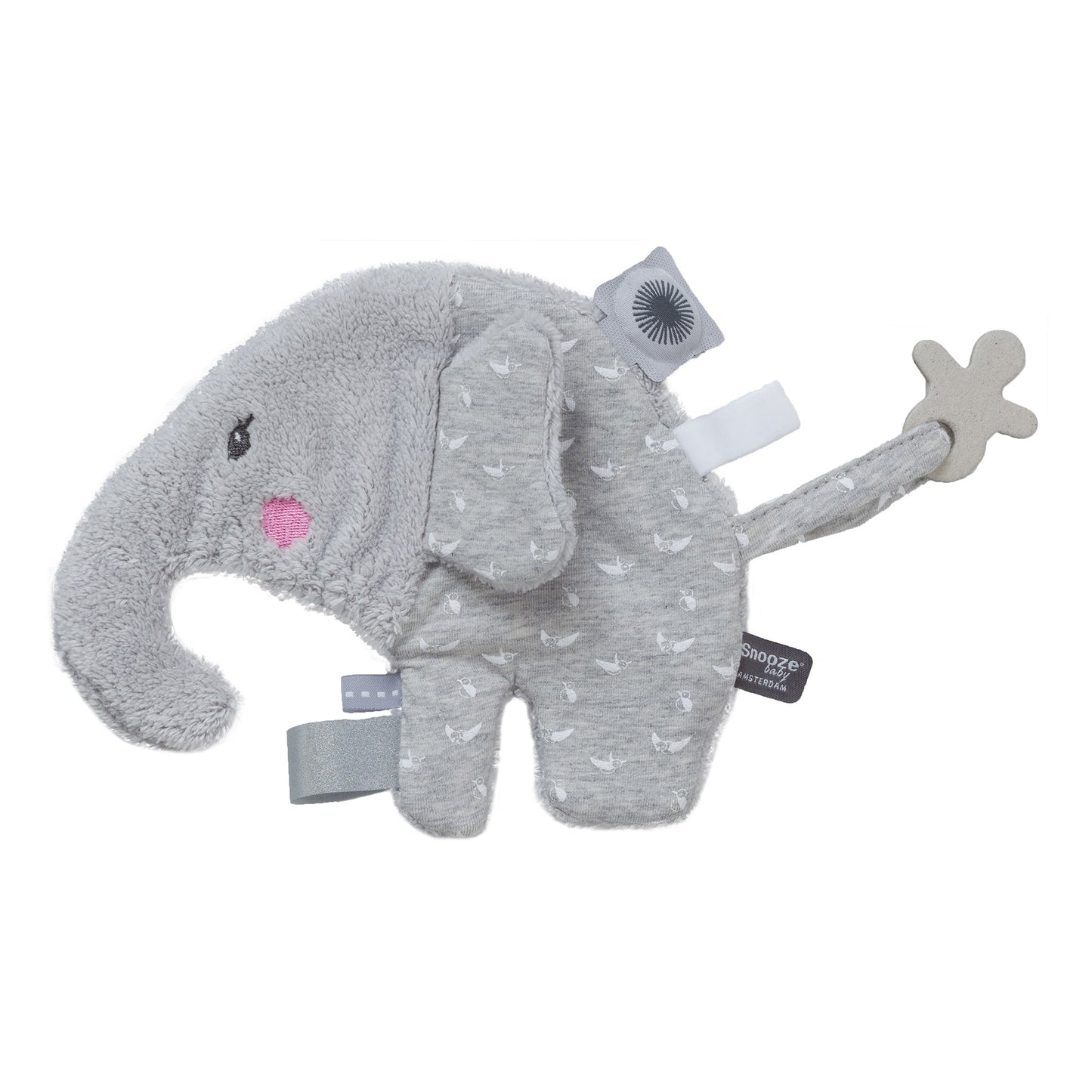 Snoozebaby Sensory Cuddle Toy Elly Elephant