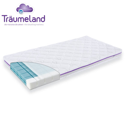 Traeumeland Breathable Baby Cot Mattress - Sea of Clouds (Various Sizes)