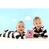 Milestone Baby Twins Cards
