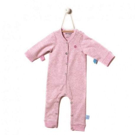 Snoozebaby - Long Sleeve Suit - Pink Melange