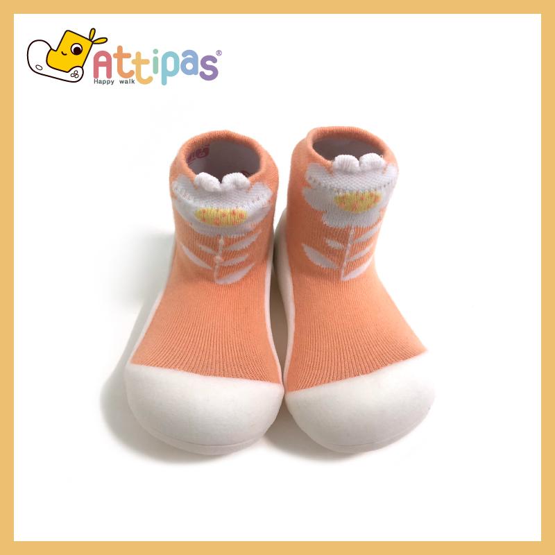 attipas Toddler Shoes - Flower Series (Peach)