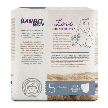 Bambo Nature Training Pants XL (12-20kg) [1 pack, 20pcs/pack]