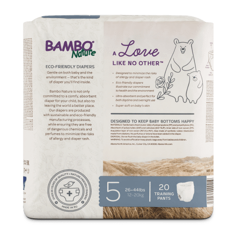 Bambo Nature Training Pants XL (12-20kg) [1 pack, 20pcs/pack]