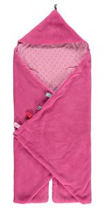 Snoozebaby - Trendy Wrapping Wrap Blanket - Funky Pink